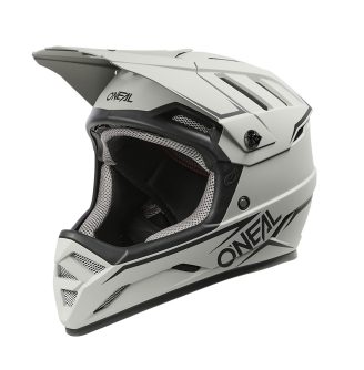 Cască integrală O'Neal Backflip Solid Fullface. grii